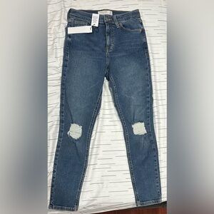 TopShop ripped skinny jeans NEW